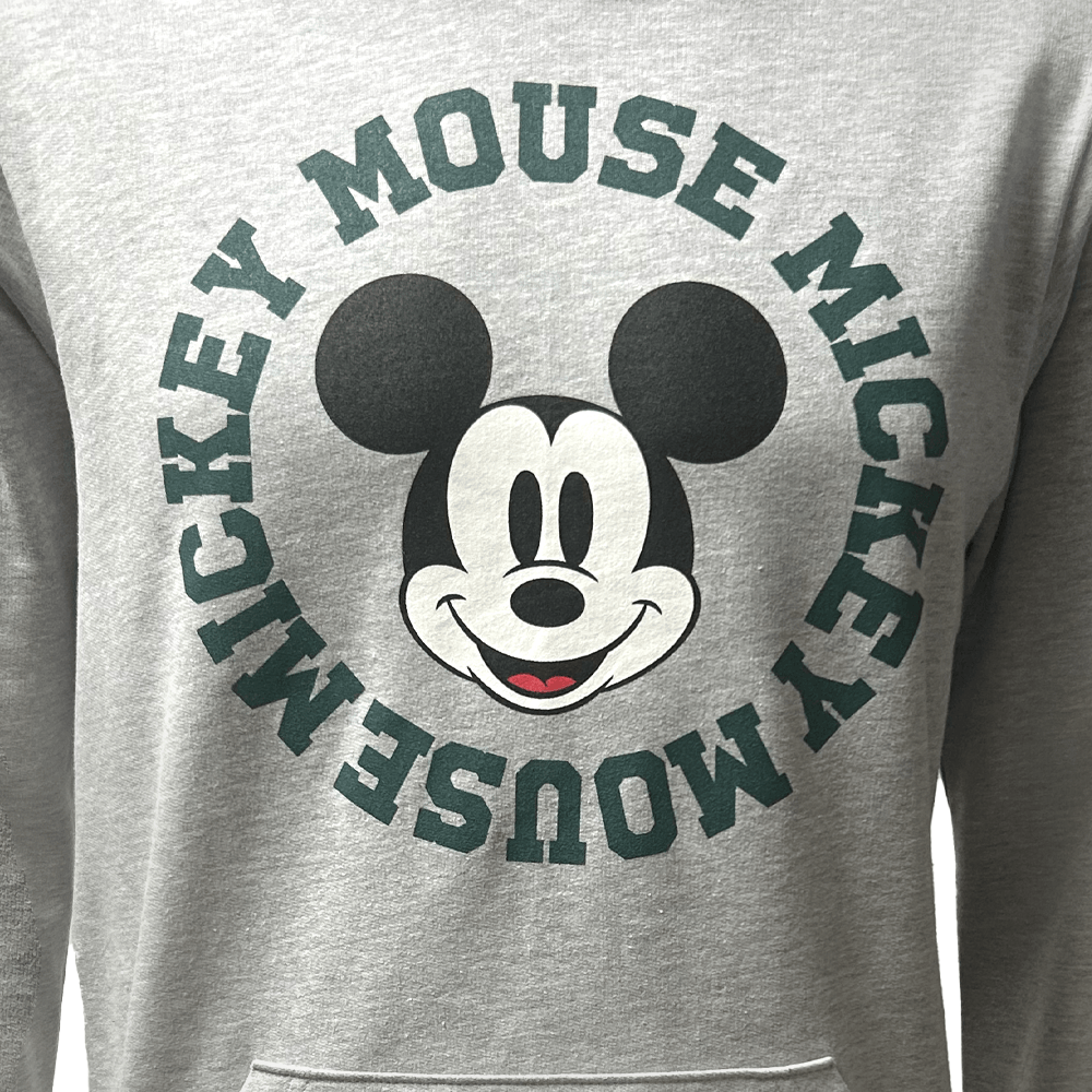 Sudadera Algodon Disney Mickey TECMILENIO Gris