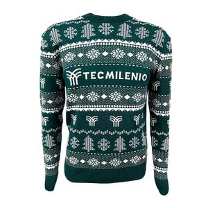 Sweater Holidays Tecmilenio Verde, unisex