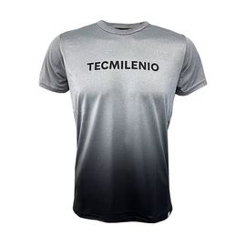 Playera Deportiva Tecmilenio Degradada Gris/Negro, CM