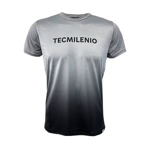 Playera Deportiva Tecmilenio Degradada Gris/Negro, CM