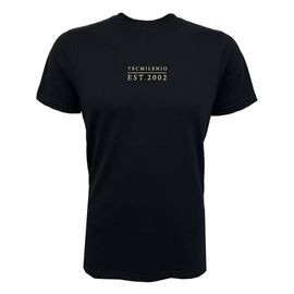 Playera Casual Blank TECMILENIO Unisex, Negro